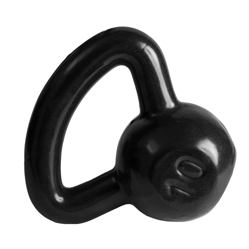 Kettlebell Emborrachado Preto 10Kg S14 Acte Sports