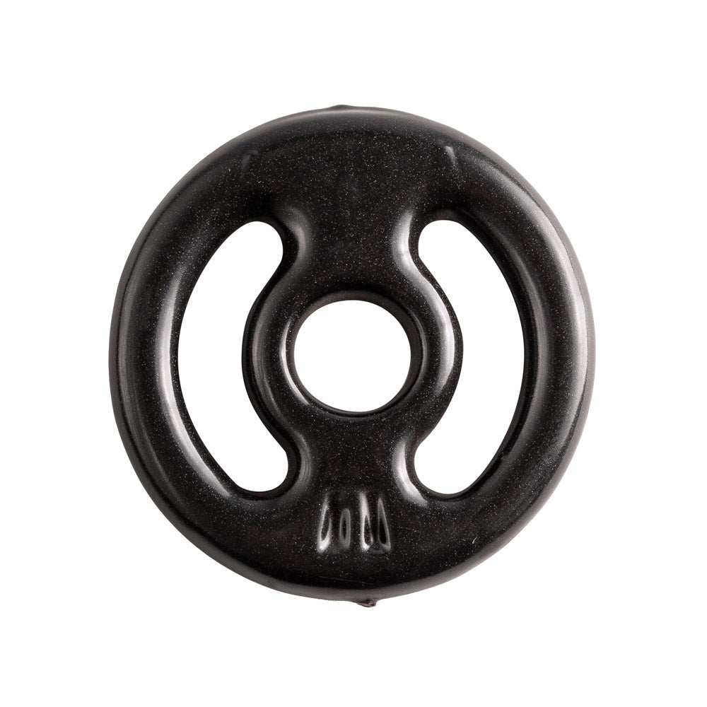 Anilha Emborrachada 2Kg Ferro Fundido PVC S24 Preto Acte