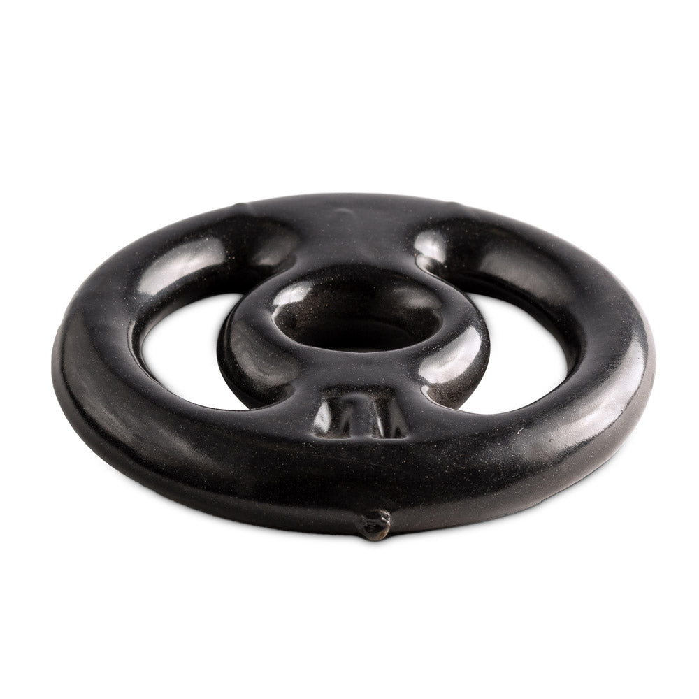Anilha Emborrachada 2Kg Ferro Fundido PVC S24 Preto Acte