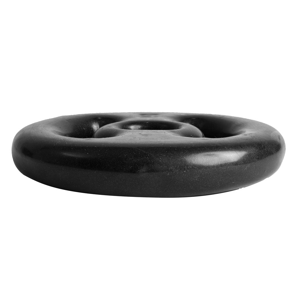 Anilha Emborrachada 2Kg Ferro Fundido PVC S24 Preto Acte