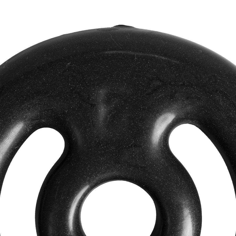 Anilha Emborrachada 2Kg Ferro Fundido PVC S24 Preto Acte