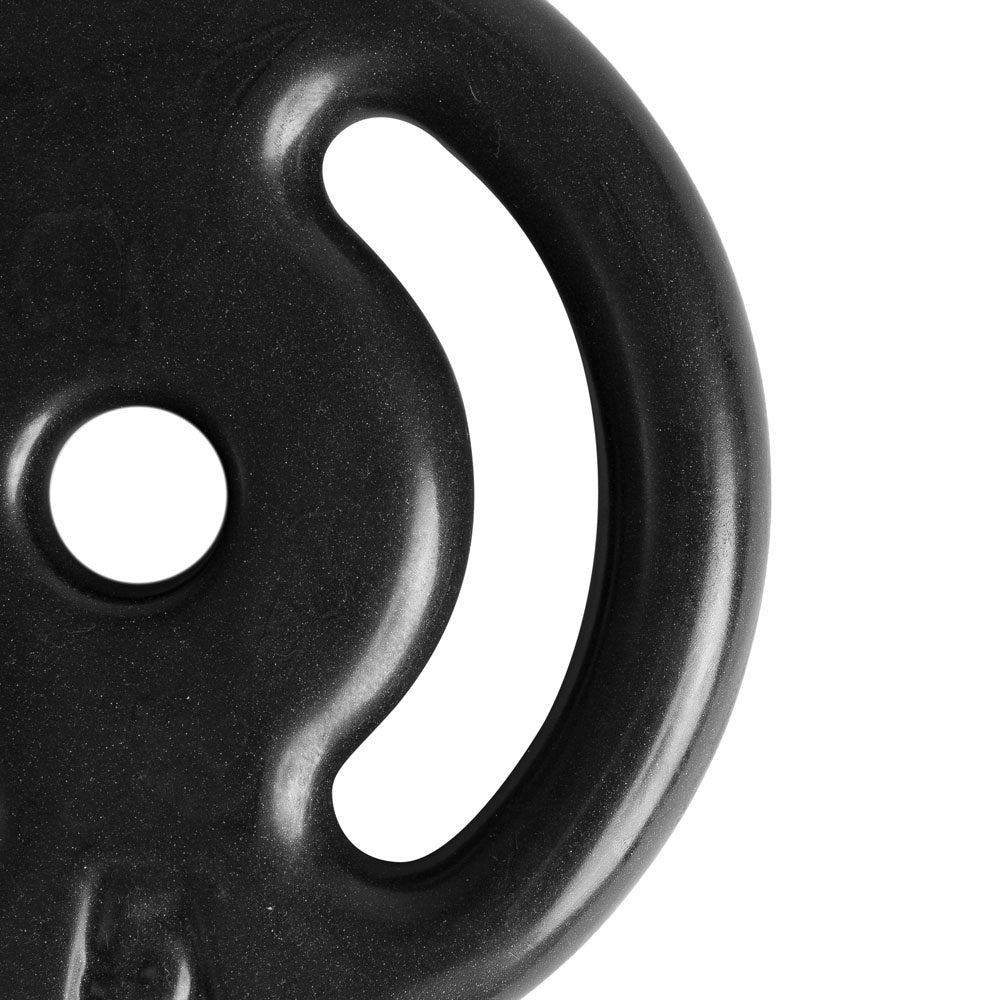 Anilha Emborrachada 5Kg Ferro Fundido PVC S25 Preto Acte