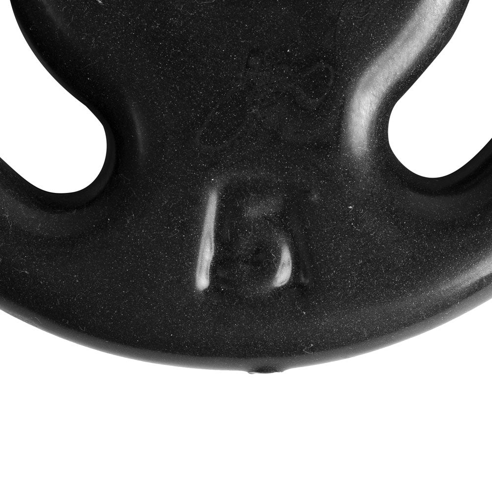 Anilha Emborrachada 5Kg Ferro Fundido PVC S25 Preto Acte