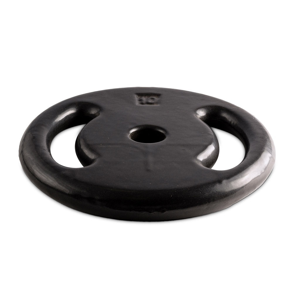 Anilha Emborrachada 10Kg Ferro Fundido PVC S26 Preto Acte