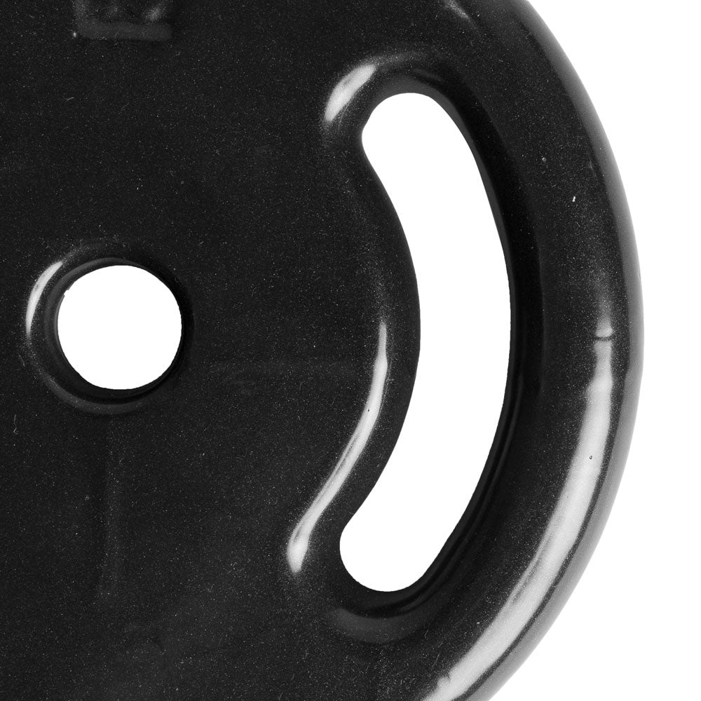 Anilha Emborrachada 10Kg Ferro Fundido PVC S26 Preto Acte