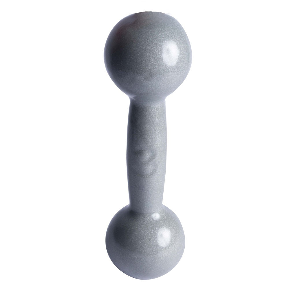 Halter Emborrachado 3kg Ferro Fundido PVC S3 Cinza Acte