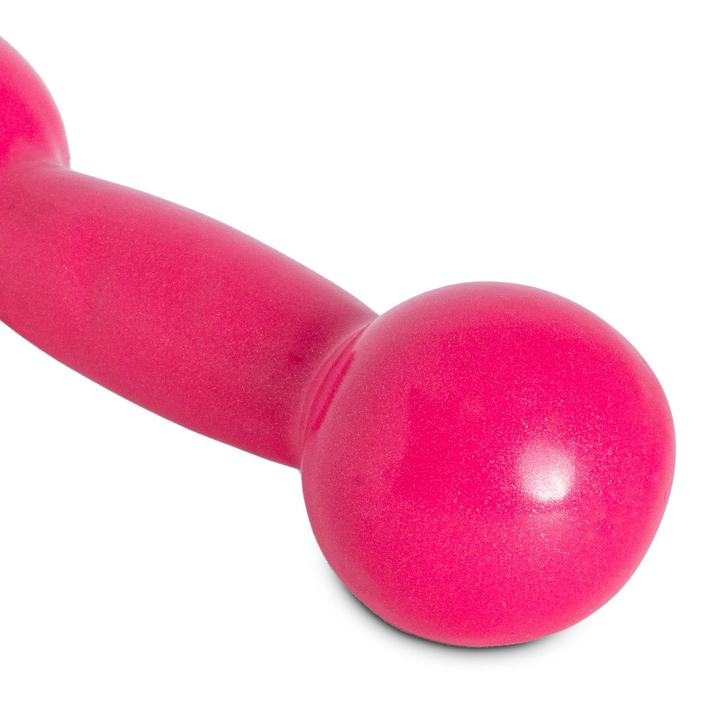 Halter 5kg Emborrachado S5-R Rosa Acte