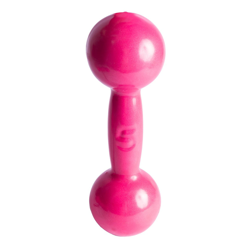 Halter 5kg Emborrachado S5-R Rosa Acte