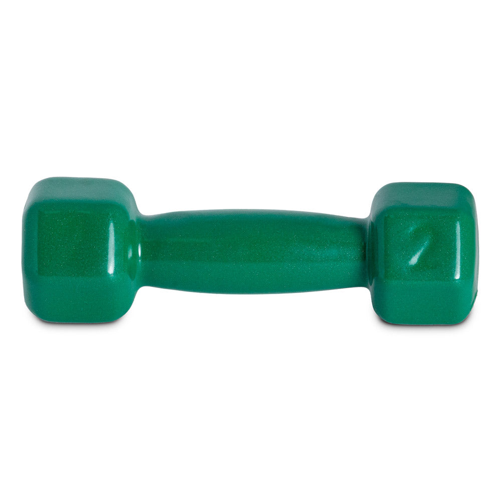 Halter Sextavado Emborrachado 2kg Ferro PVC S57 Verde Acte