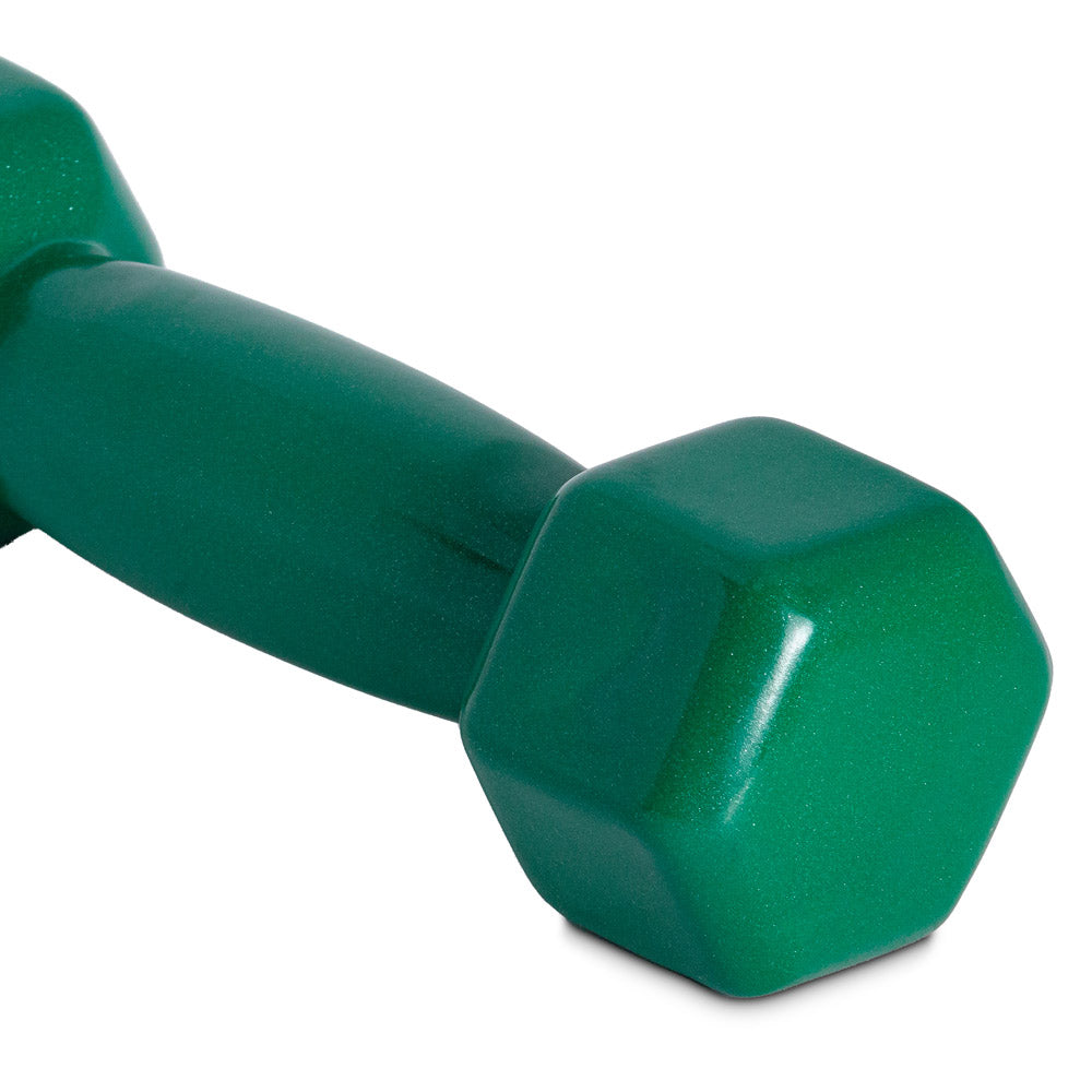 Halter Sextavado Emborrachado 2kg Ferro PVC S57 Verde Acte