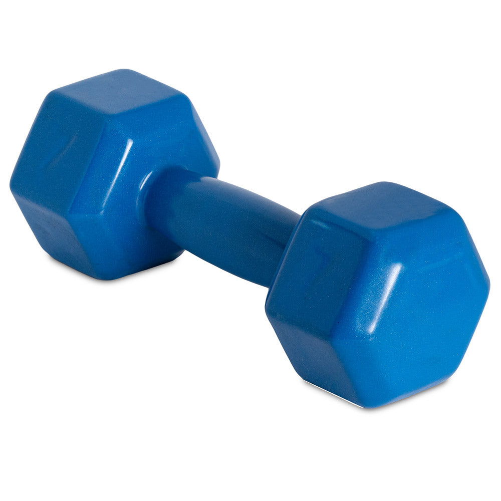 Halter Sextavado Emborrachado 7Kg Ferro PVC Azul S62 Acte