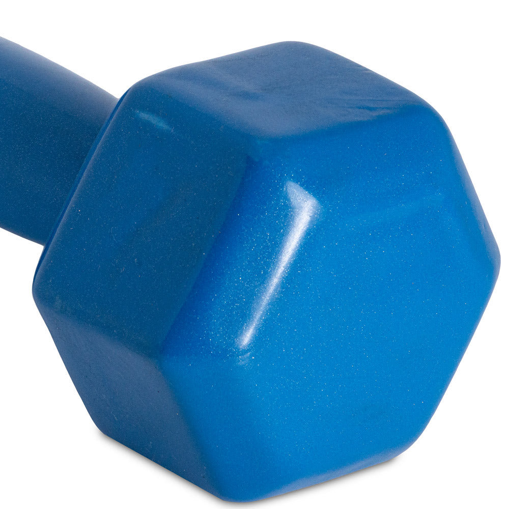 Halter Sextavado Emborrachado 7Kg Ferro PVC Azul S62 Acte