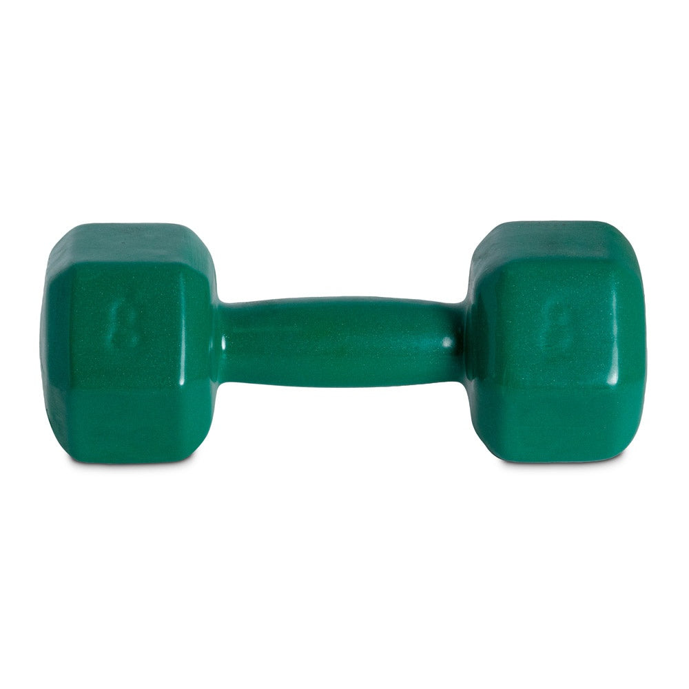 Halter Sextavado Emborrachado 8Kg Ferro PVC Verde S63 Acte