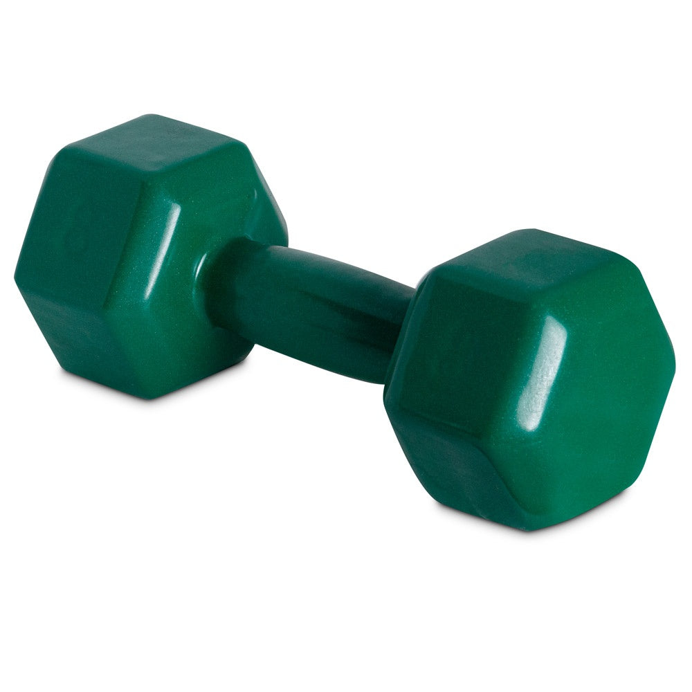 Halter Sextavado Emborrachado 8Kg Ferro PVC Verde S63 Acte