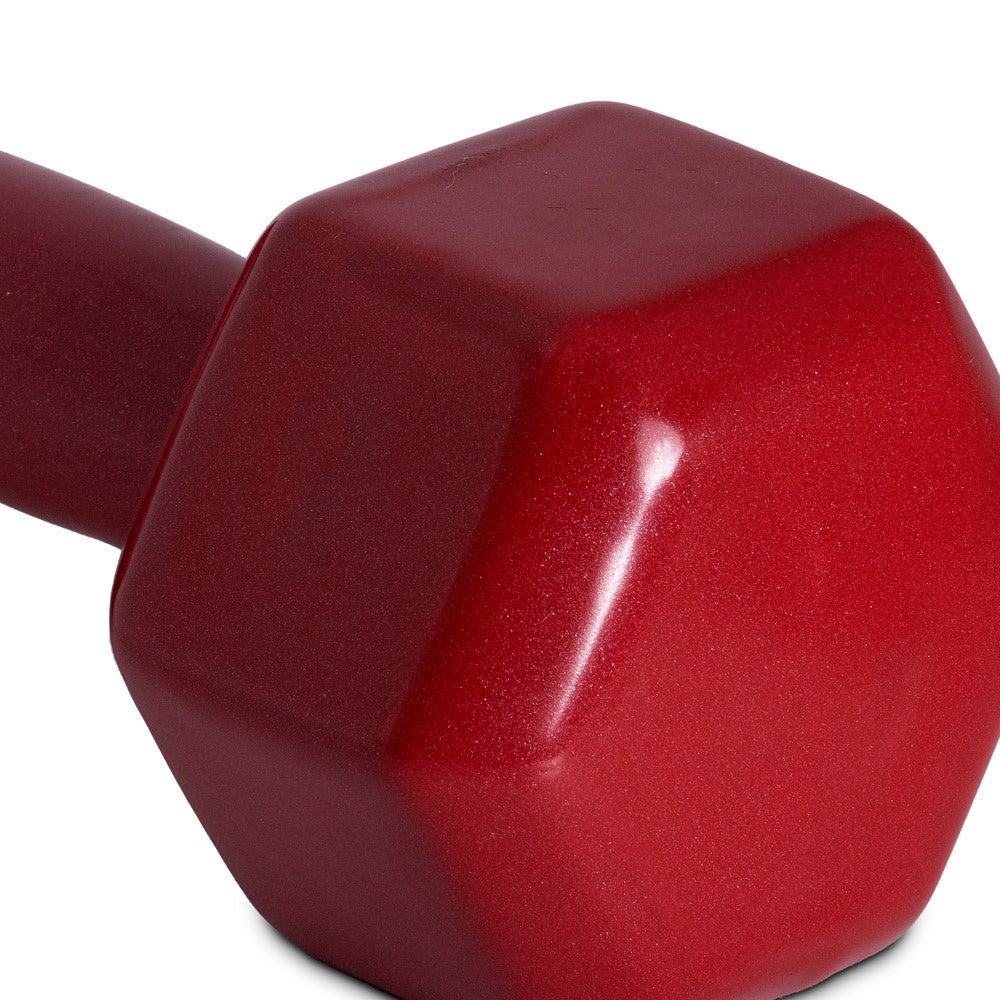 Halter Sextavado Emborrachado 9Kg Ferro PVC Vinho S64 Acte