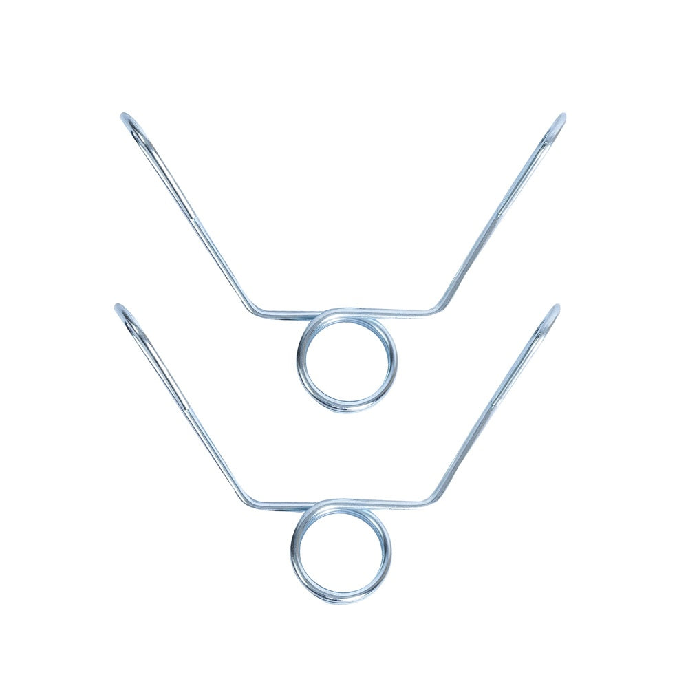 Par de Presilhas Espiral Barra Oca S82 Cromado Acte