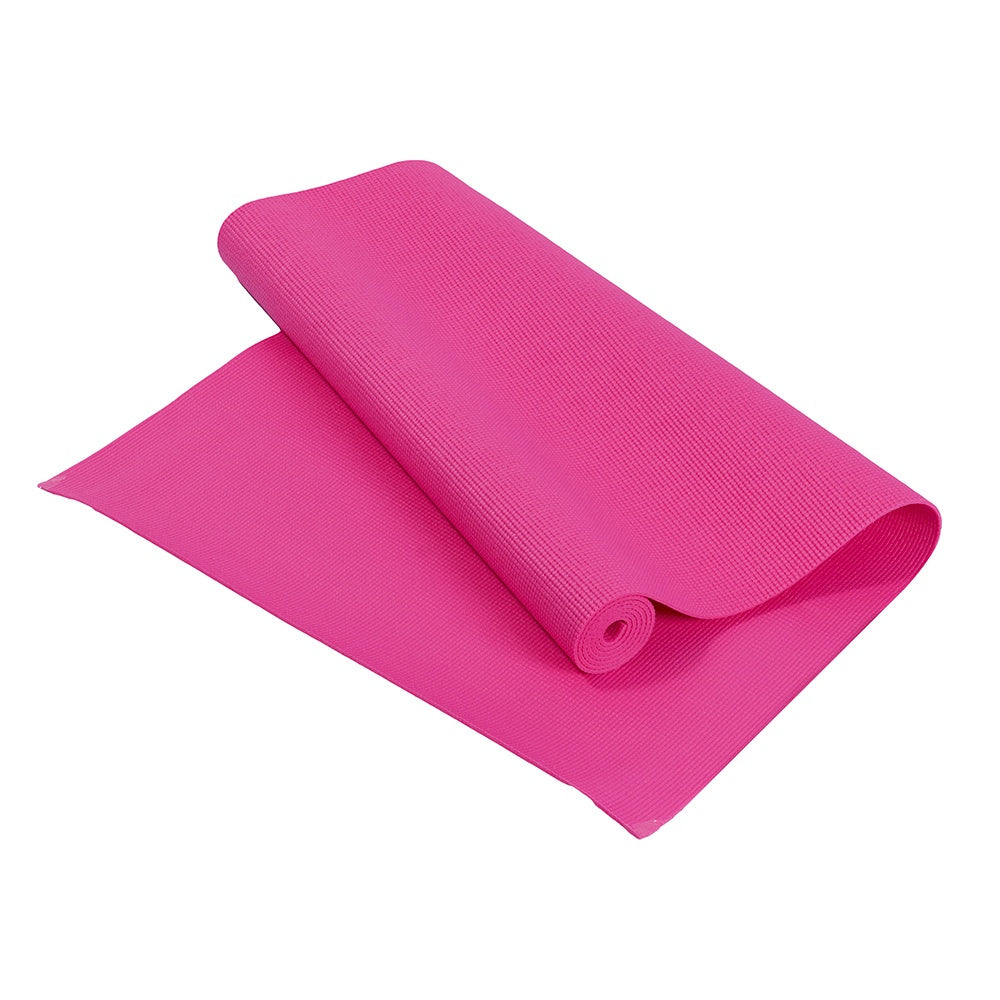 Tapete Yoga Mat Antiderrapante PVC Indoor T10-R Rosa Acte