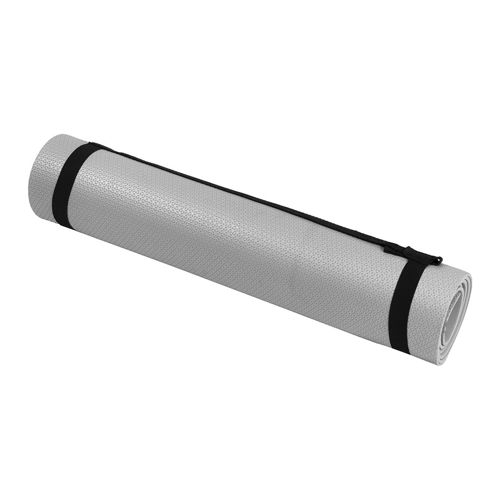 Tapete Yoga Mat Antiderrapante EVA Indoor T10NC Cinza Acte