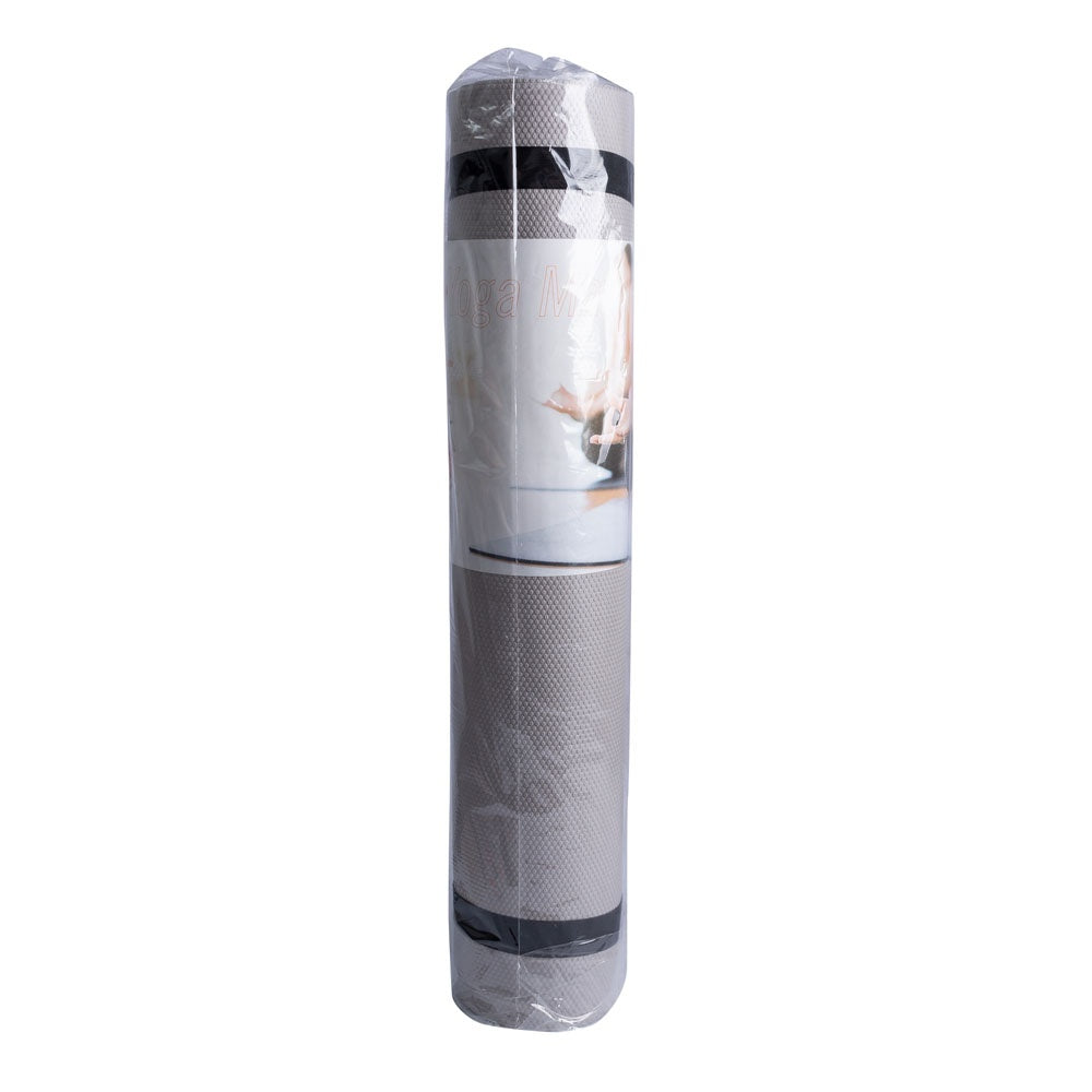Tapete Yoga Mat Antiderrapante EVA Indoor T10NC Cinza Acte