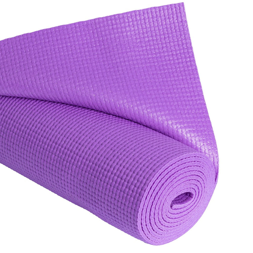 Tapete Yoga Mat Antiderrapante PVC Indoor T10 Roxo Acte