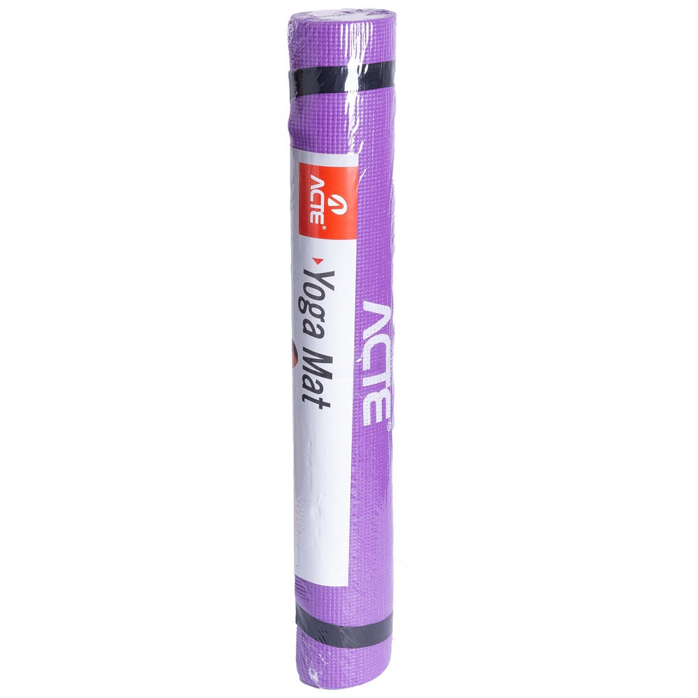 Tapete Yoga Mat Antiderrapante PVC Indoor T10 Roxo Acte