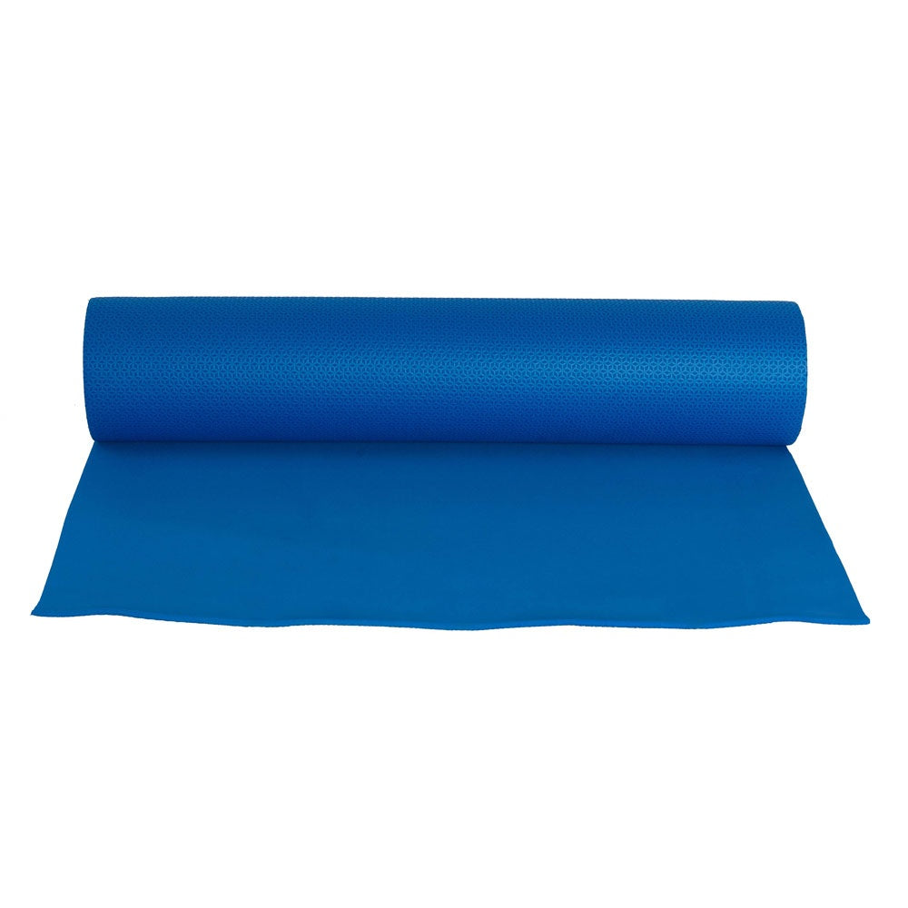 Acte, Tapete Yoga Mat Antiderrapante EVA para Treinos e Exercícios Indoor T11NA, Azul