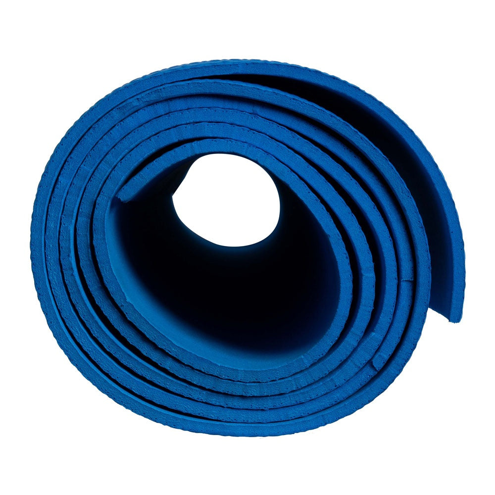 Acte, Tapete Yoga Mat Antiderrapante EVA para Treinos e Exercícios Indoor T11NA, Azul