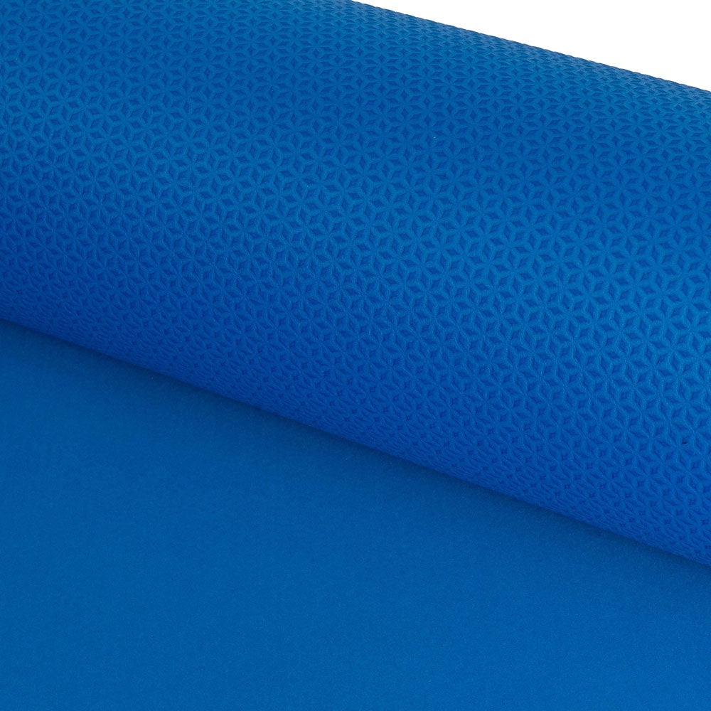 Acte, Tapete Yoga Mat Antiderrapante EVA para Treinos e Exercícios Indoor T11NA, Azul