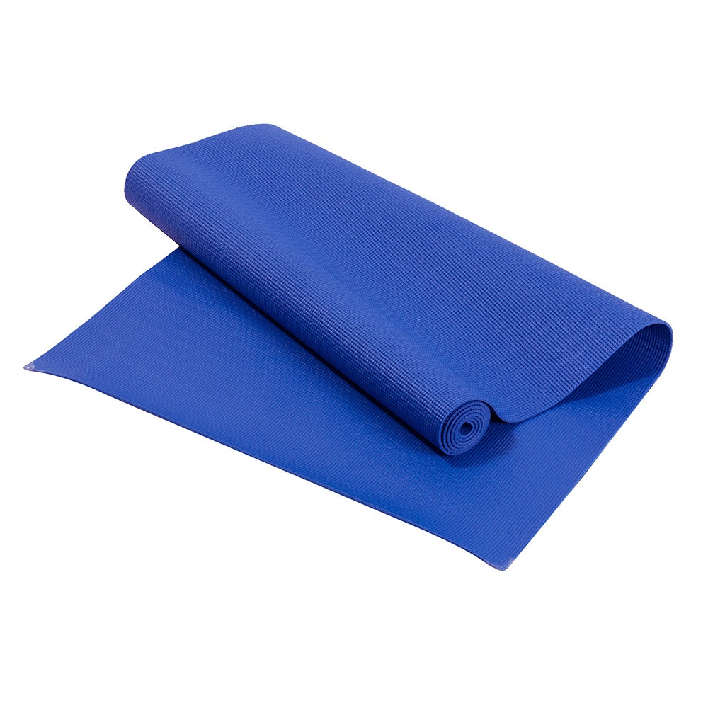 Tapete Yoga Mat Antiderrapante PVC Indoor T11 Azul Acte