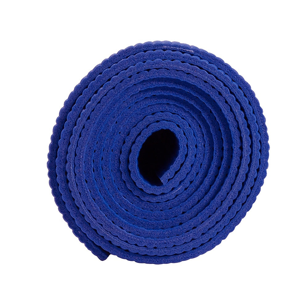Tapete Yoga Mat Antiderrapante PVC Indoor T11 Azul Acte