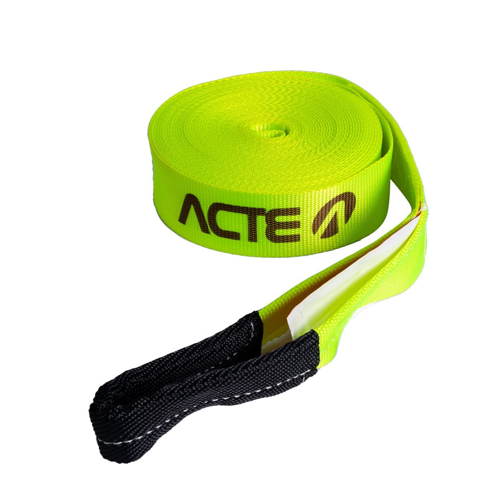 Slackline 10 Metros Poliéster Catraca T122 Verde Acte