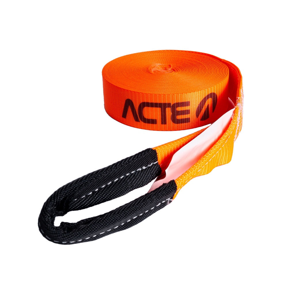 Slackline 10 Metros Laranja T123 Acte Sports