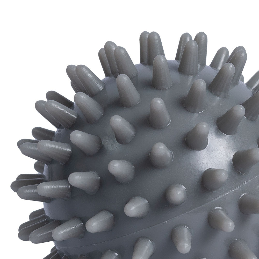 Par de Bolas Massagem PVC T126 Cinza e Laranja Acte