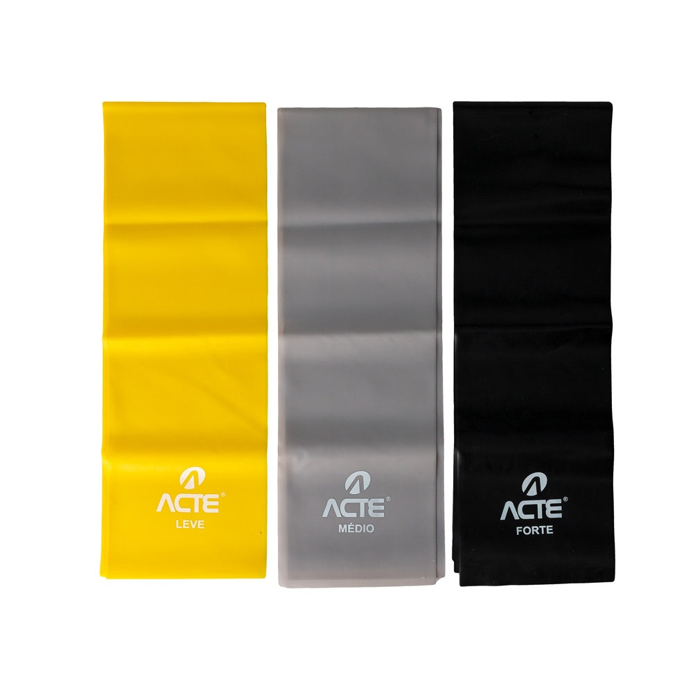 Kit de Faixas Elásticas T13-A Acte Sports