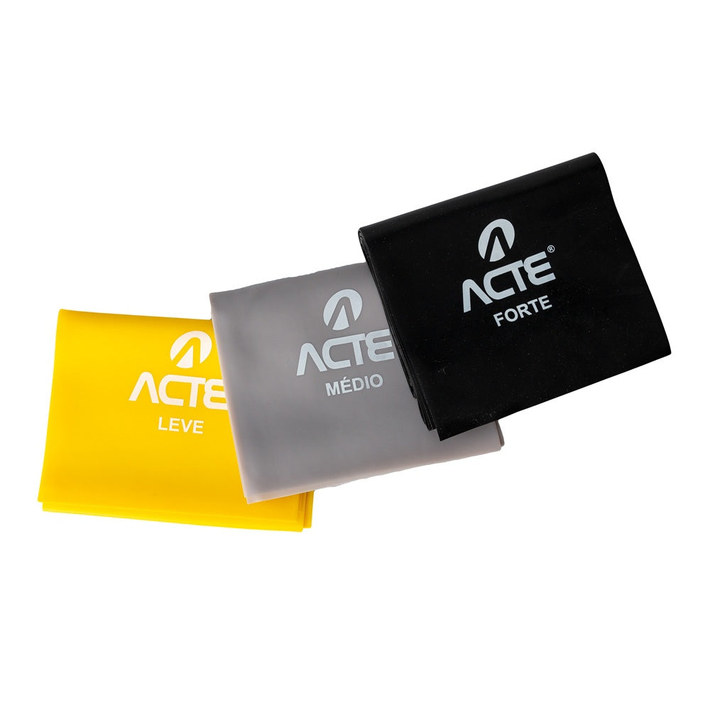 Kit de Faixas Elásticas T13-A Acte Sports