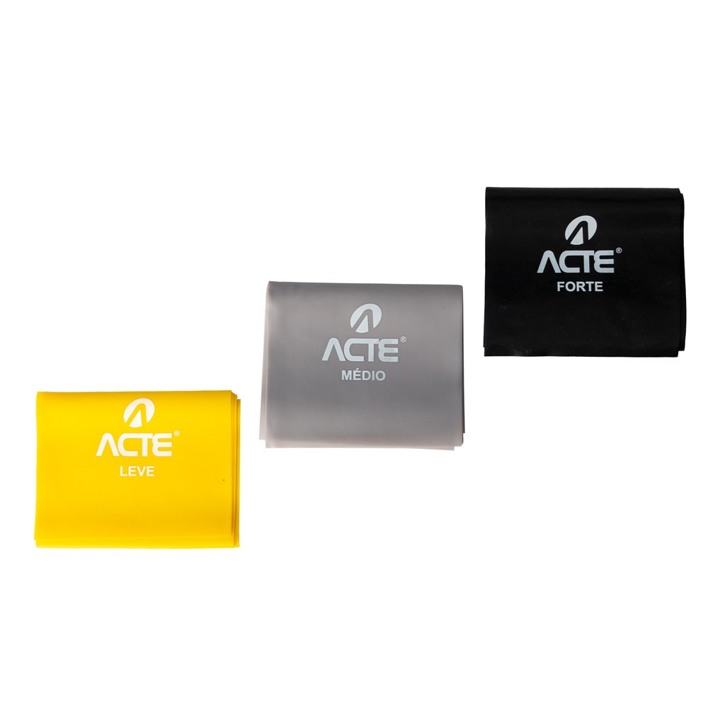 Kit de Faixas Elásticas T13-A Acte Sports