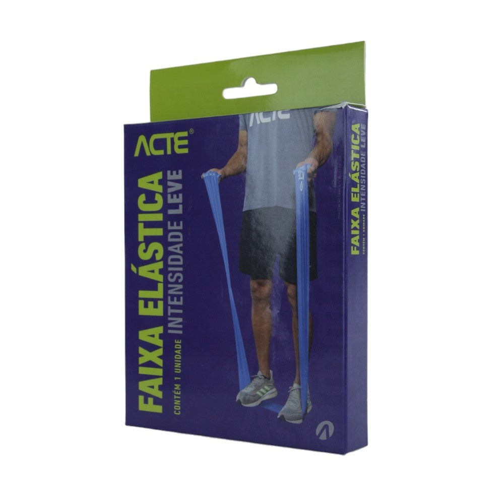 Faixa Elástica Leve Azul T13-L Acte Sports