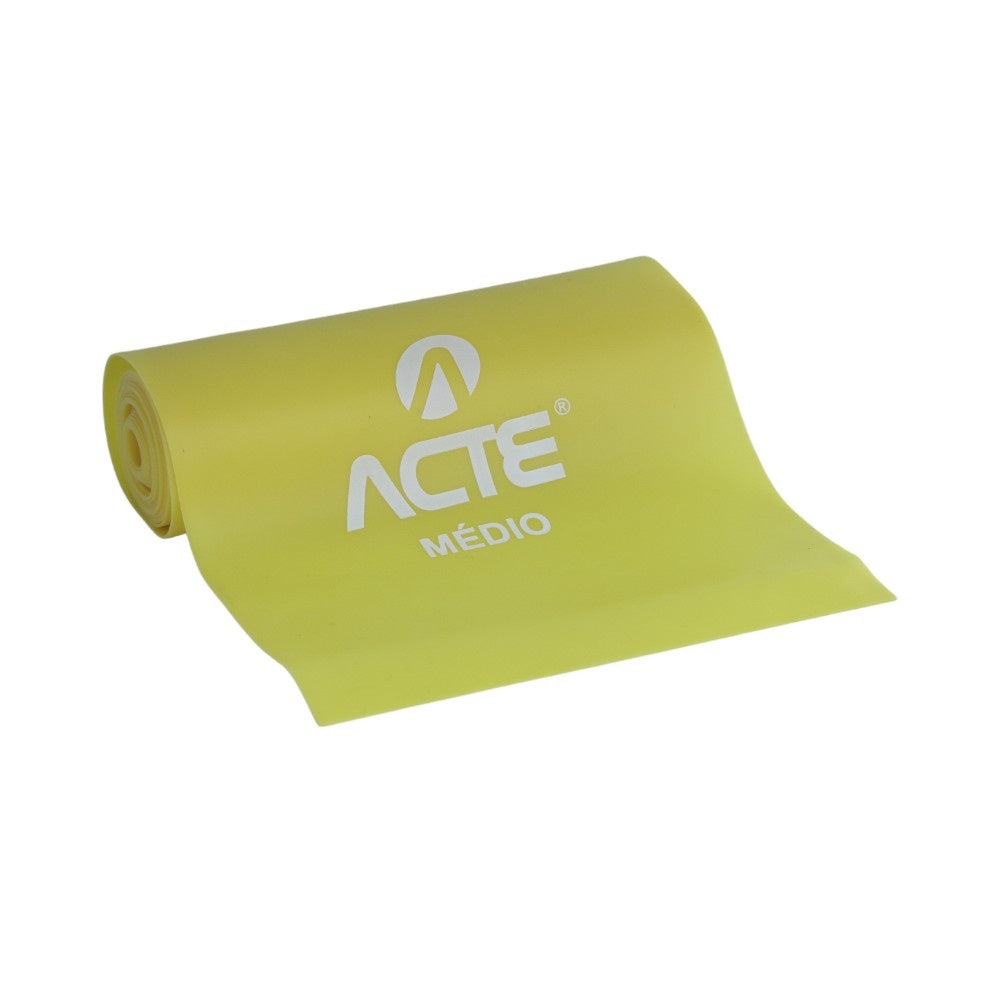 Faixa Elástica Média Amarela T13-M Acte Sports