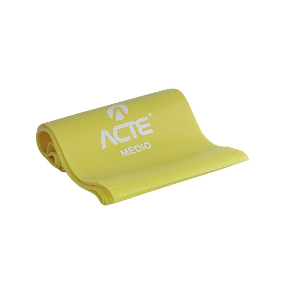 Faixa Elástica Média Amarela T13-M Acte Sports