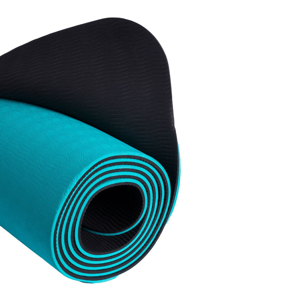 Yoga Mat Master em EVA, Azul, T137-AZ, Acte Sports