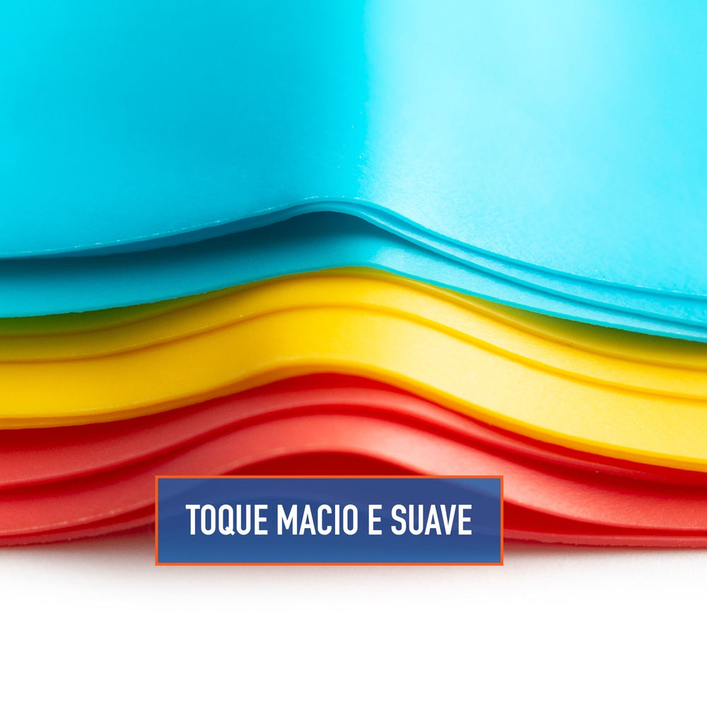 Kit 3 faixas elásticas Fácil, Médio e Difícil T13 Acte Sports