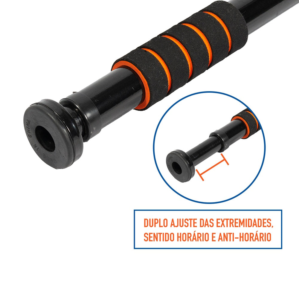 Barra de Porta Ajustável de 63 a 96 cm T142 ACTE