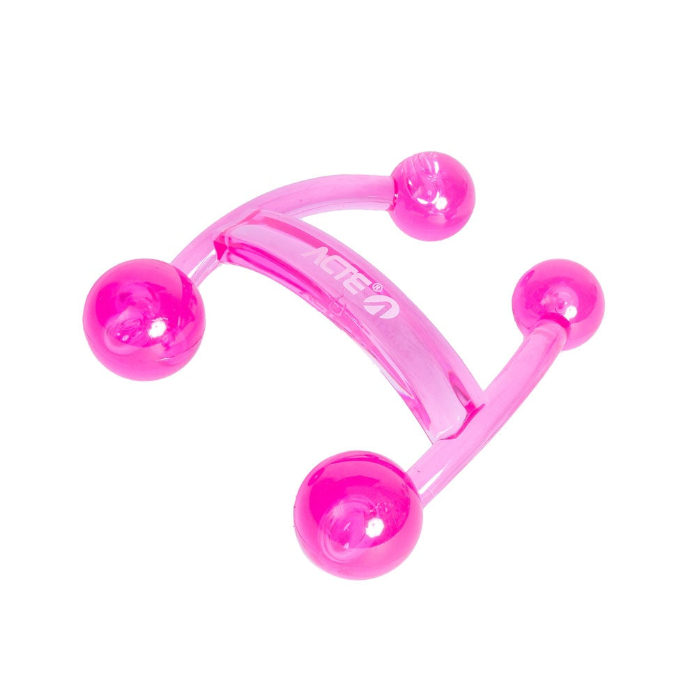 Massageador Manual 4 Esferas Polipropileno T152-RS Rosa Acte