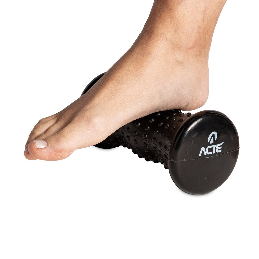 Massageador Rolo Mãos e Pés PVC T166 Preto Acte