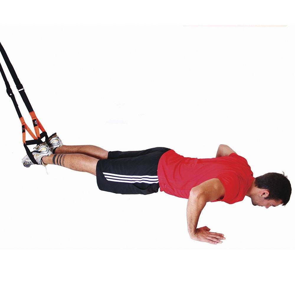 Fita de Suspensão 160cm T16, Nylon e Aço, Yoga, Funcional e Fisioterapia, Preto - Acte