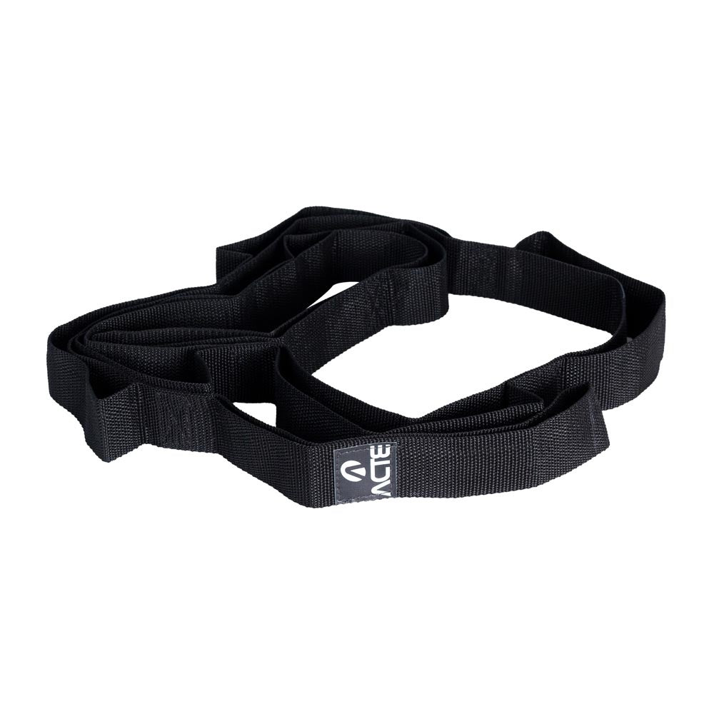 Fita Alongamento 190x4 cm Nylon T184 Preta Acte