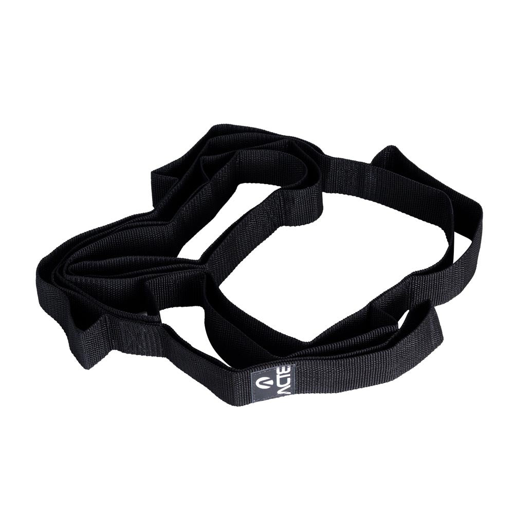 Fita Alongamento 190x4 cm Nylon T184 Preta Acte