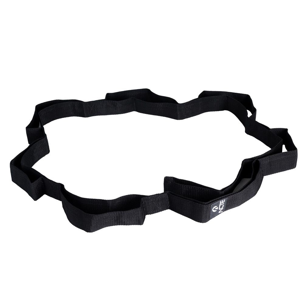 Fita Alongamento 190x4 cm Nylon T184 Preta Acte