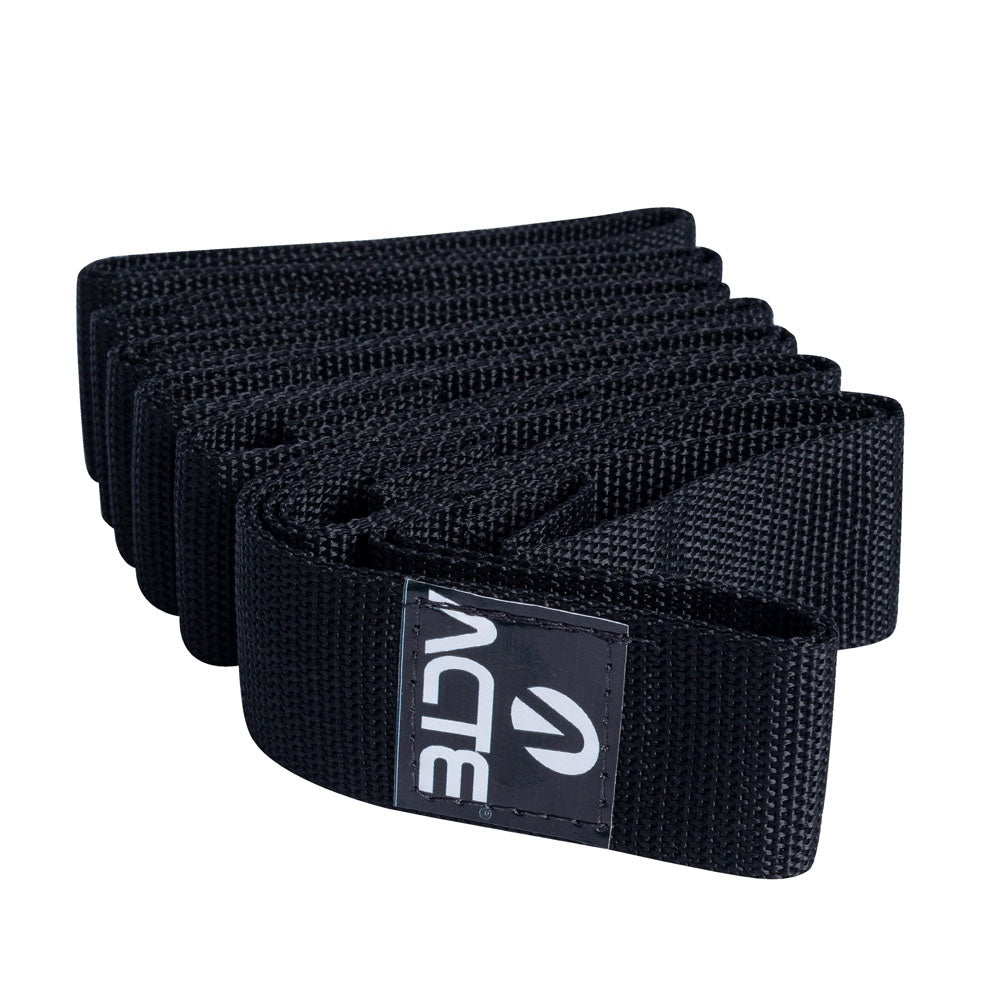 Fita Alongamento 190x4 cm Nylon T184 Preta Acte