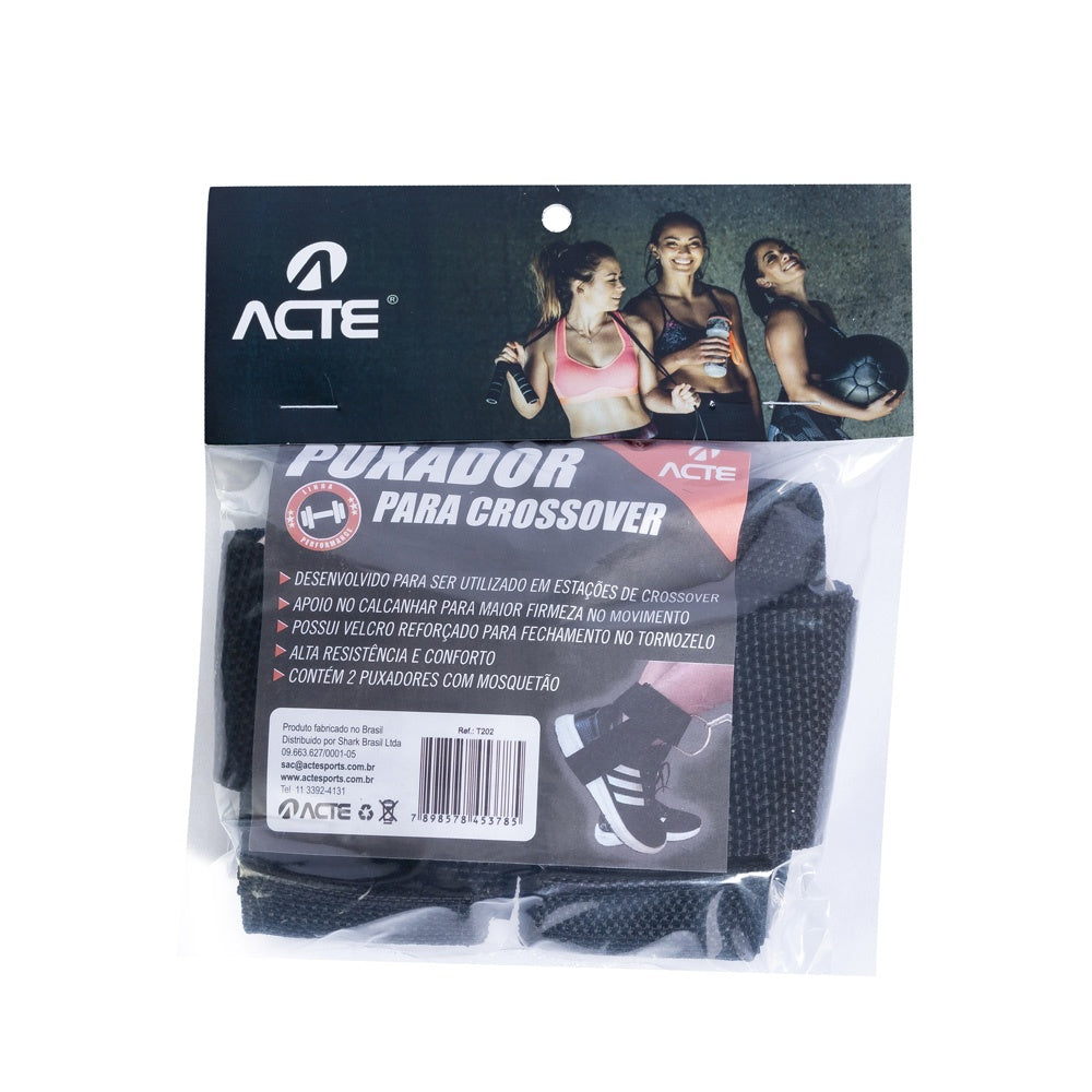 Puxador Crossover 100kg Nylon Aço T202 Preto Acte